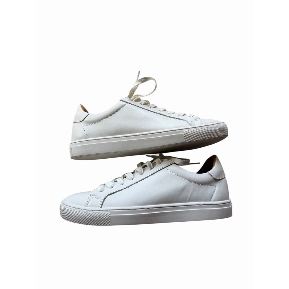 NEW Quince Women's 7.5 100% Leather White Everyday Sneakers Shoes - Picture 7 of 12